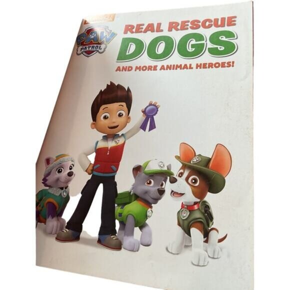 Nickelodeon Paw Patrol Real Rescue Dogs Childrens Book - Picture 7 of 9